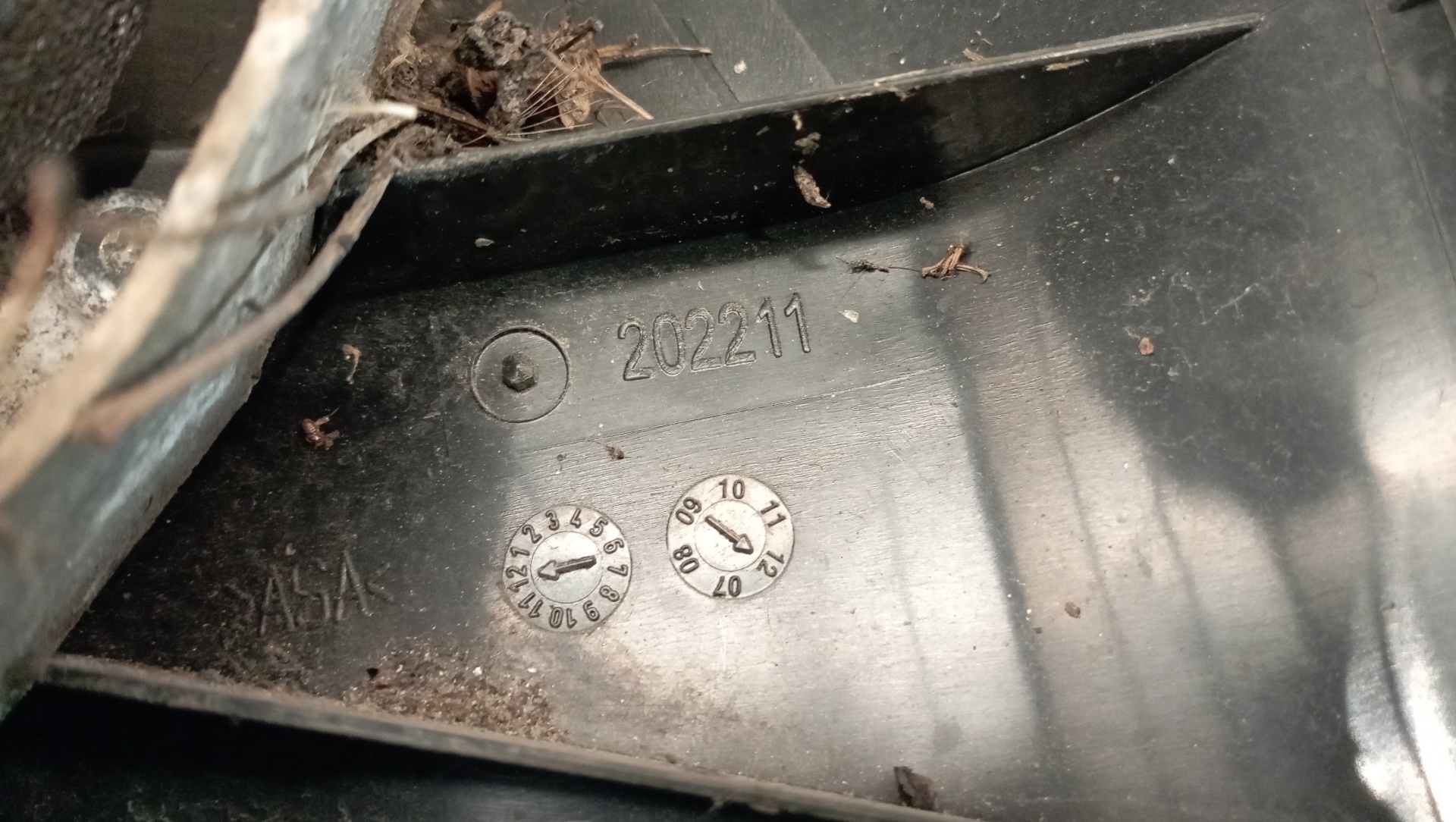 Door mirror left hand 202211 de Ford Transit caja/chasis (fm_ _, fn_ _) 2000-2006 - pieza usada
