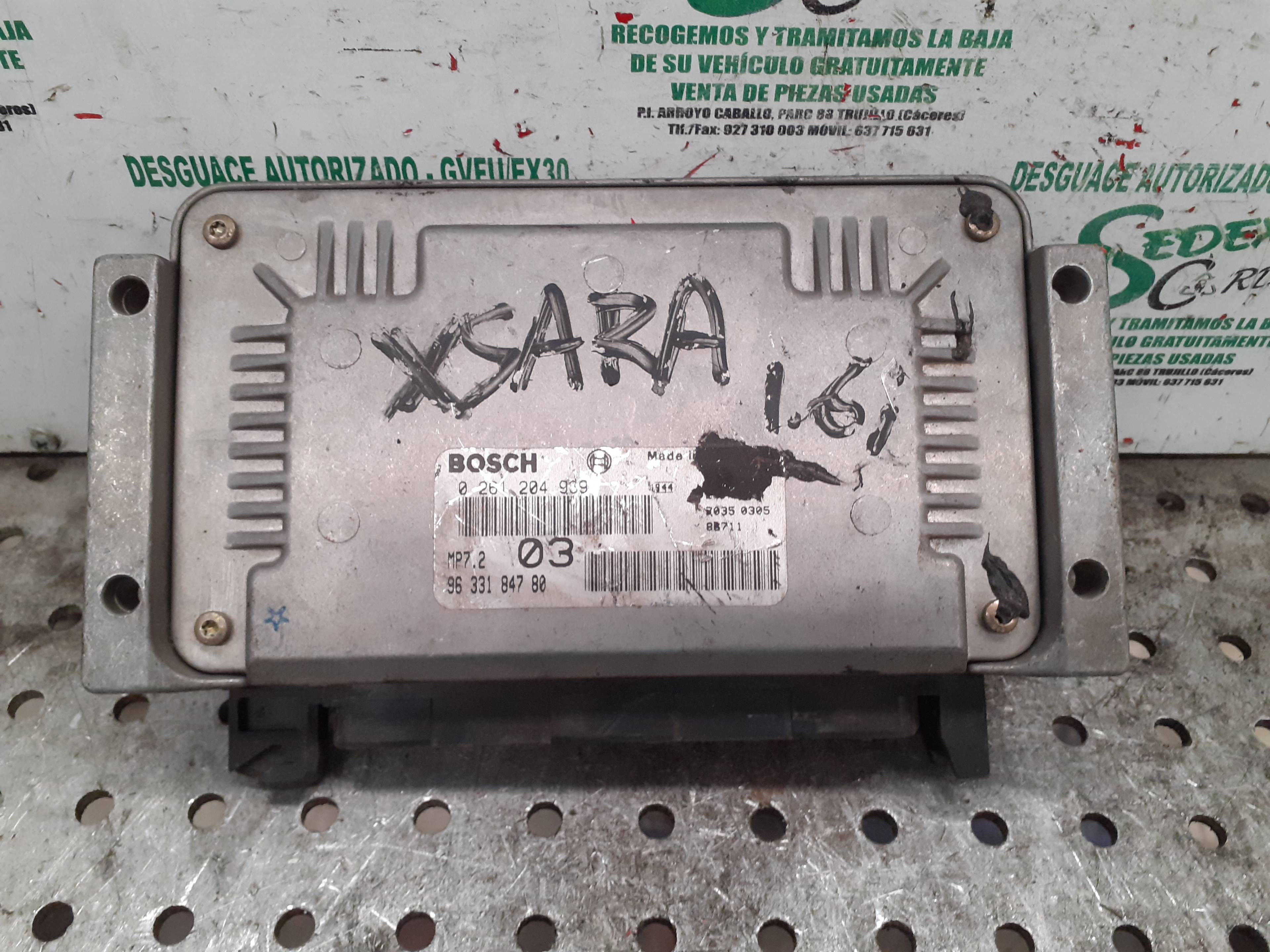 Centralita motor uce 0261204939 de Citroen Xsara (n1) 2000-2005