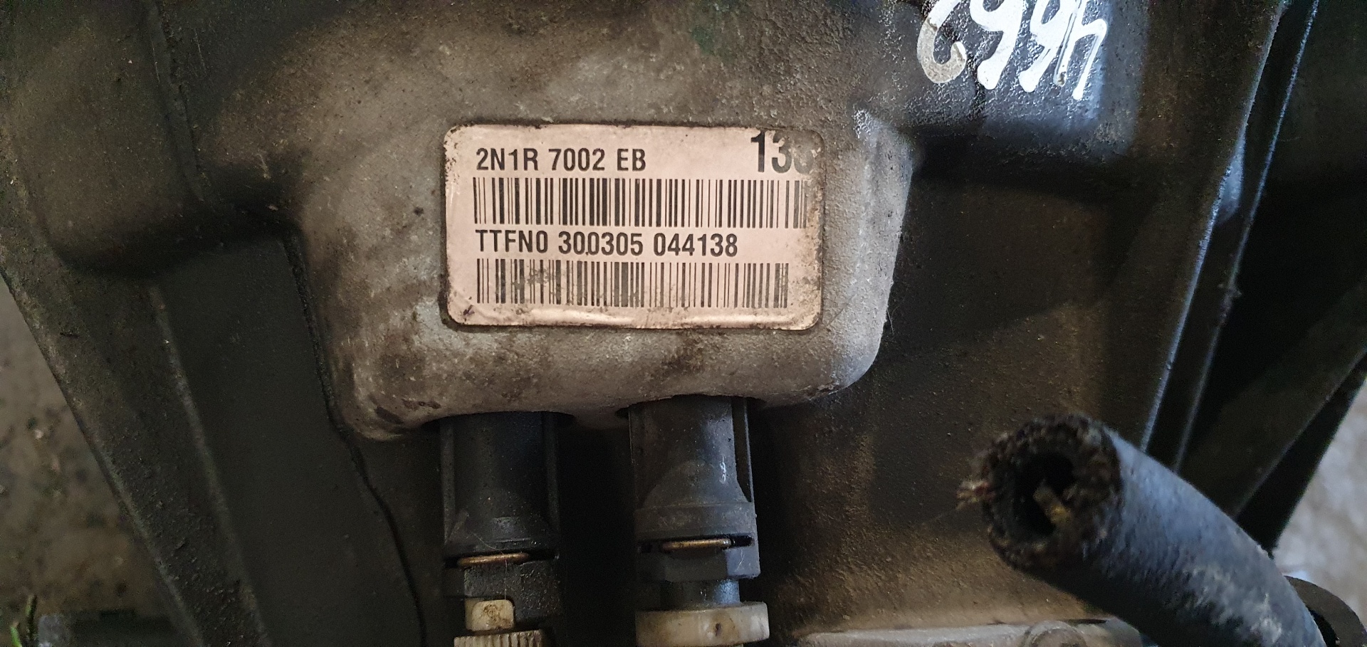 FORD Fiesta 5 generation (2001-2010) Коробка передач 2N1R7002EB,TTFN0 20124077