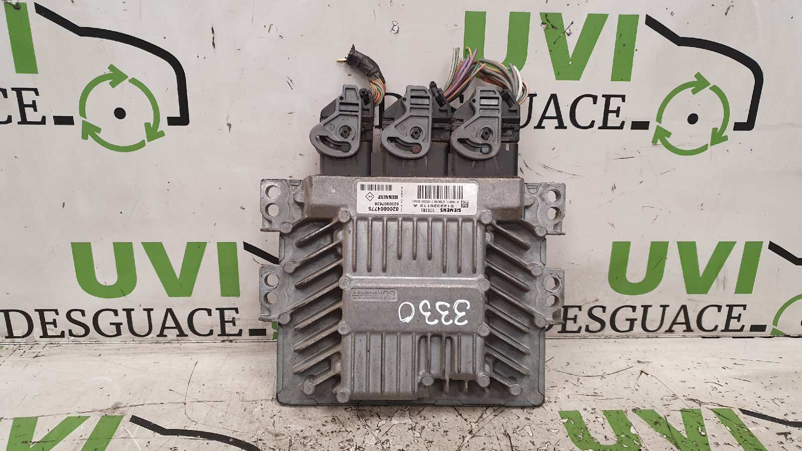 RENAULT Scenic 2 generation (2003-2010) Блок керування двигуном ECU 8200804775,S122326113A 19971598