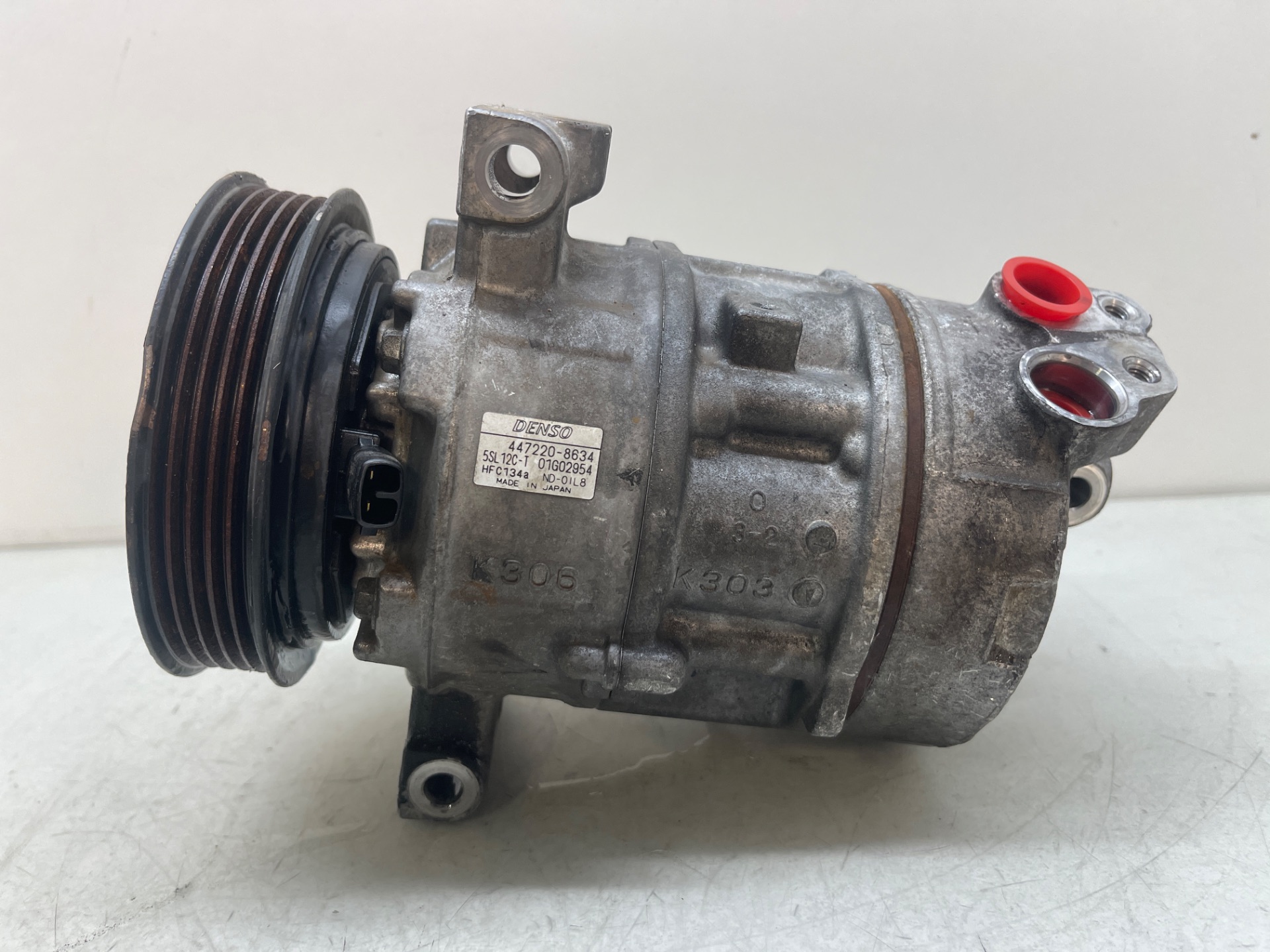 Air conditioning compressor 192B30 4472208634 de Fiat Stilo 2006-2012 - pieza usada