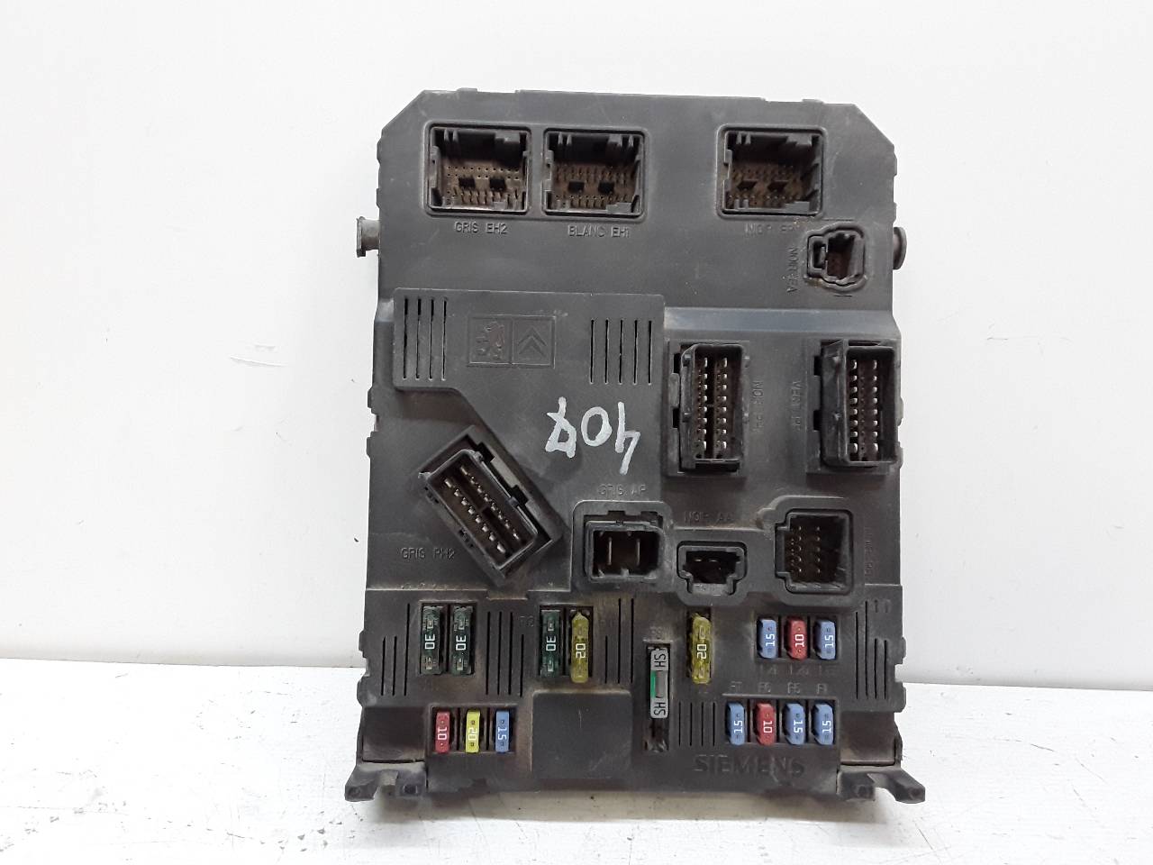 Caja de relés / fusibles 9655221080 de Peugeot 407 (6d_) 2004-2010 - pieza usada