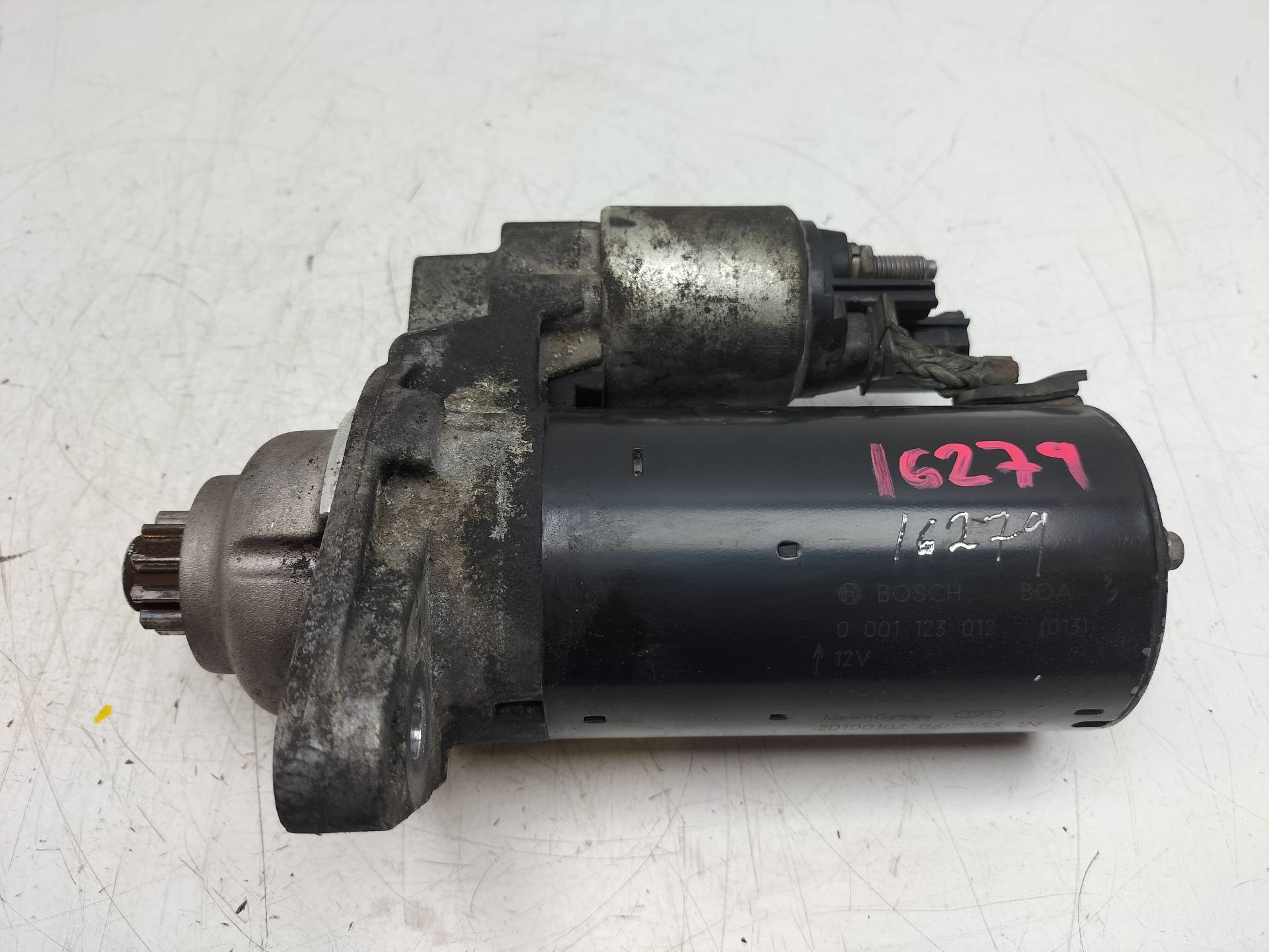 SEAT Cordoba 2 generation (1999-2009) Starter Motor 02Z911023F 19283225