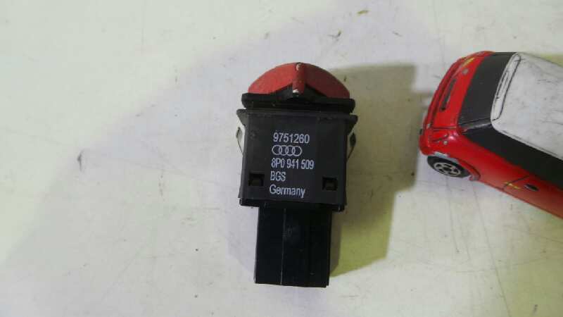 AUDI A2 8Z (1999-2005) Hazard button 8P0941509,9751260,6PINES 19119179