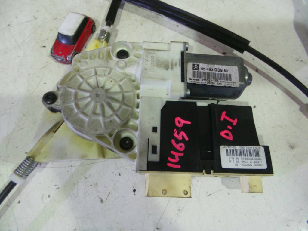 CITROËN C5 1 generation (2001-2008) Front Left Door Window Regulator 9649303980,ELÉCTRICOCOMFORT 18992379