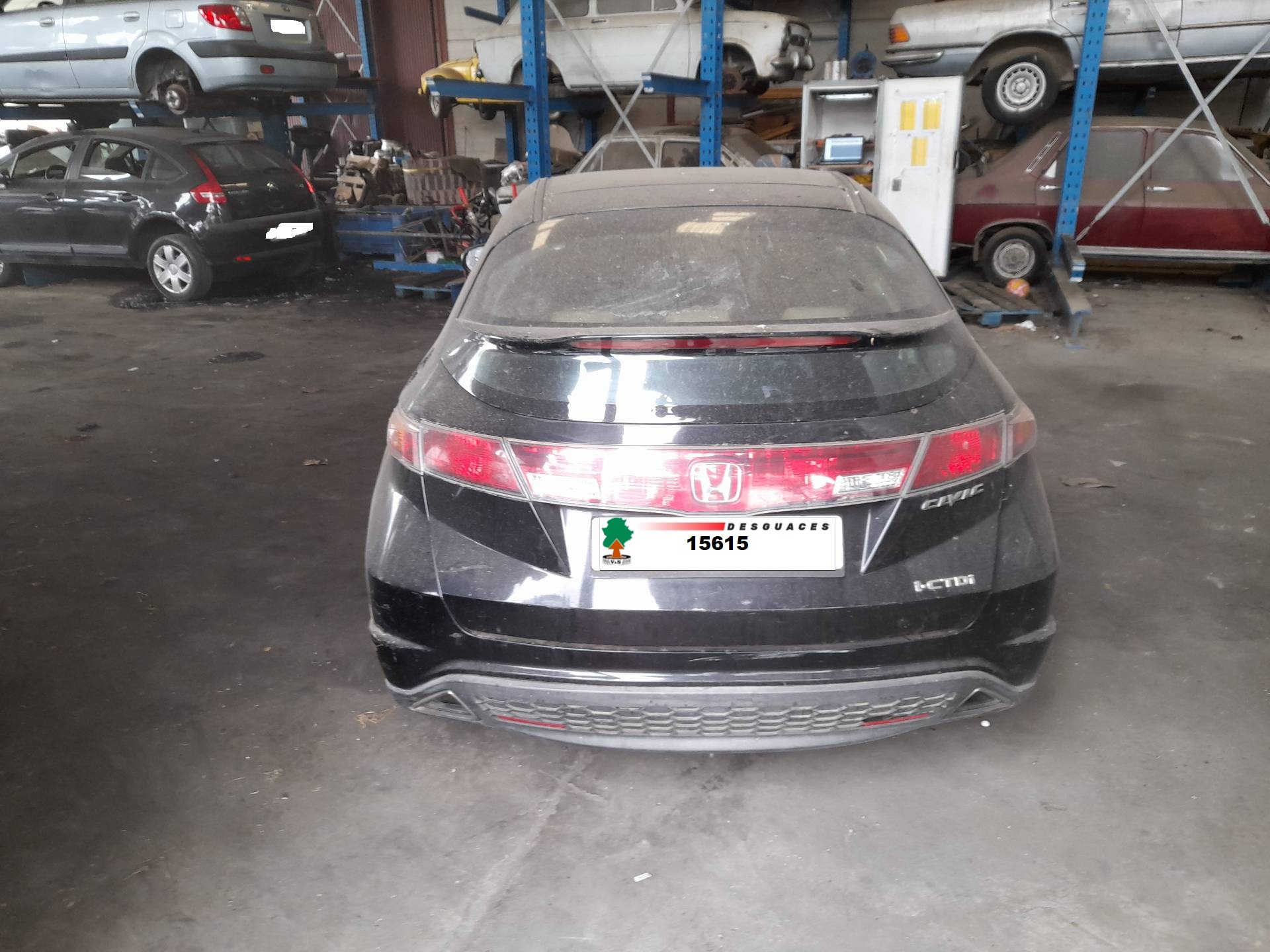 HONDA Civic 8 generation (2005-2012) Воздухомер воздушного фильтра AFH70M62,5Y21,AFH70M625Y21 19174857