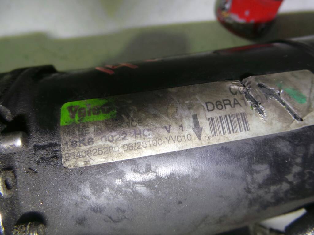 CITROËN Xsara Picasso 1 generation (1999-2010) Starter Motor 9640825280, VALEOD6R110 18993769