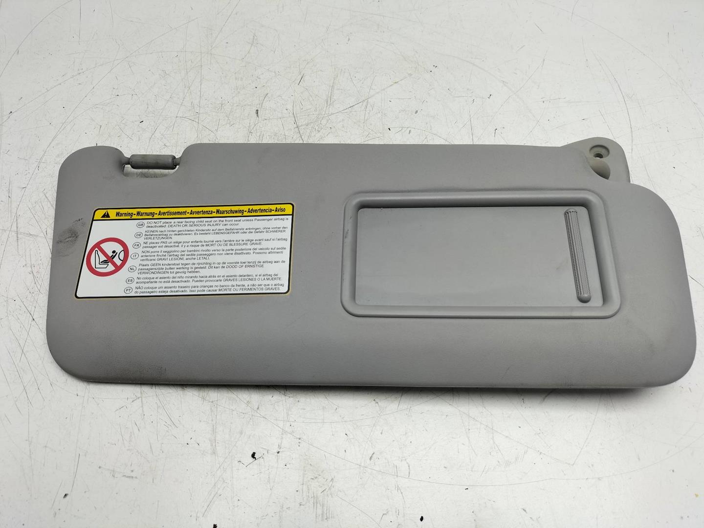 HYUNDAI i30 GD (2 generation) (2012-2017) Right Side Sun Visor 19278857