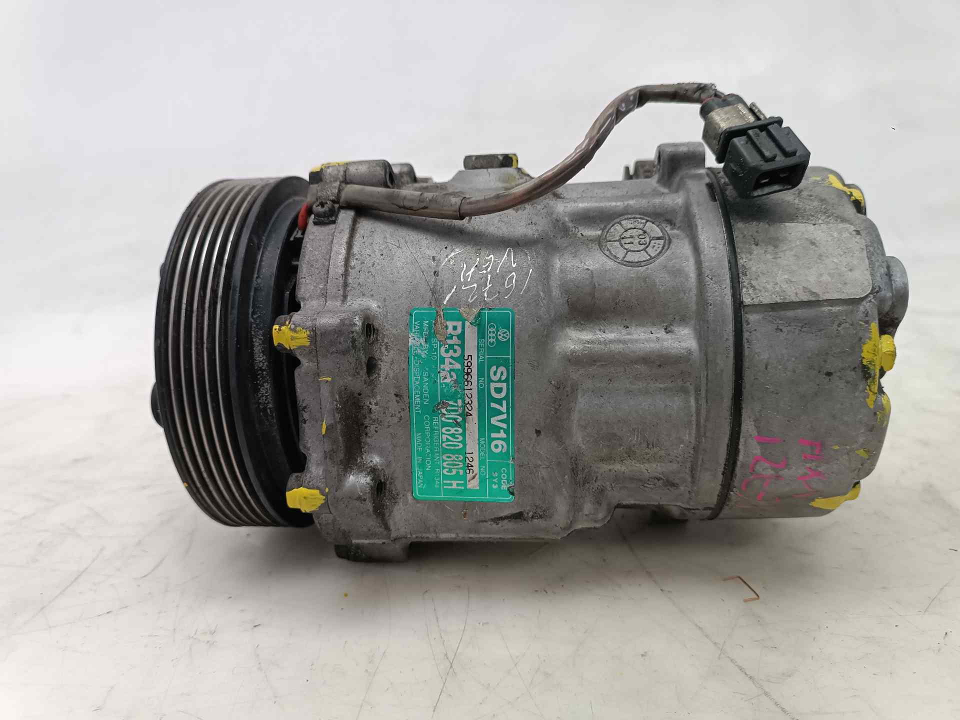 VOLKSWAGEN LT 2 generation (1996-2006) Air Condition Pump SD7V16 25757009