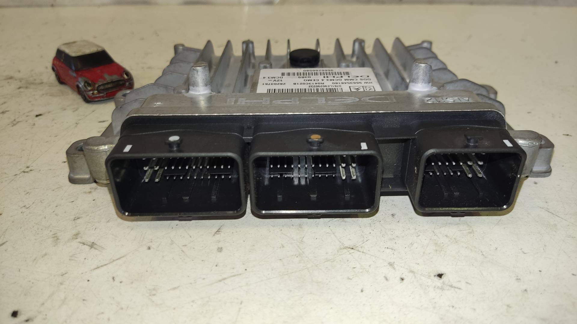 CITROËN C5 2 generation (2008-2017) Блок керування двигуном ECU 9666266580,9663548180,DELPHI 19180645