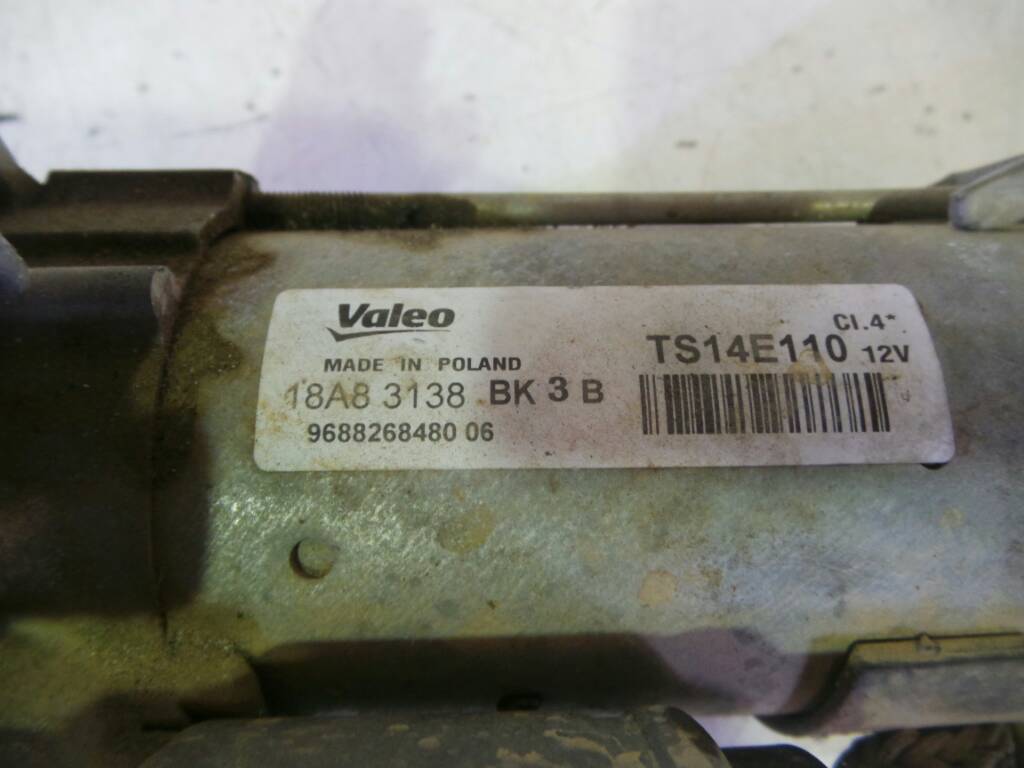 PEUGEOT Partner 2 generation (2008-2023) Starter Motor 968826848006 19008055