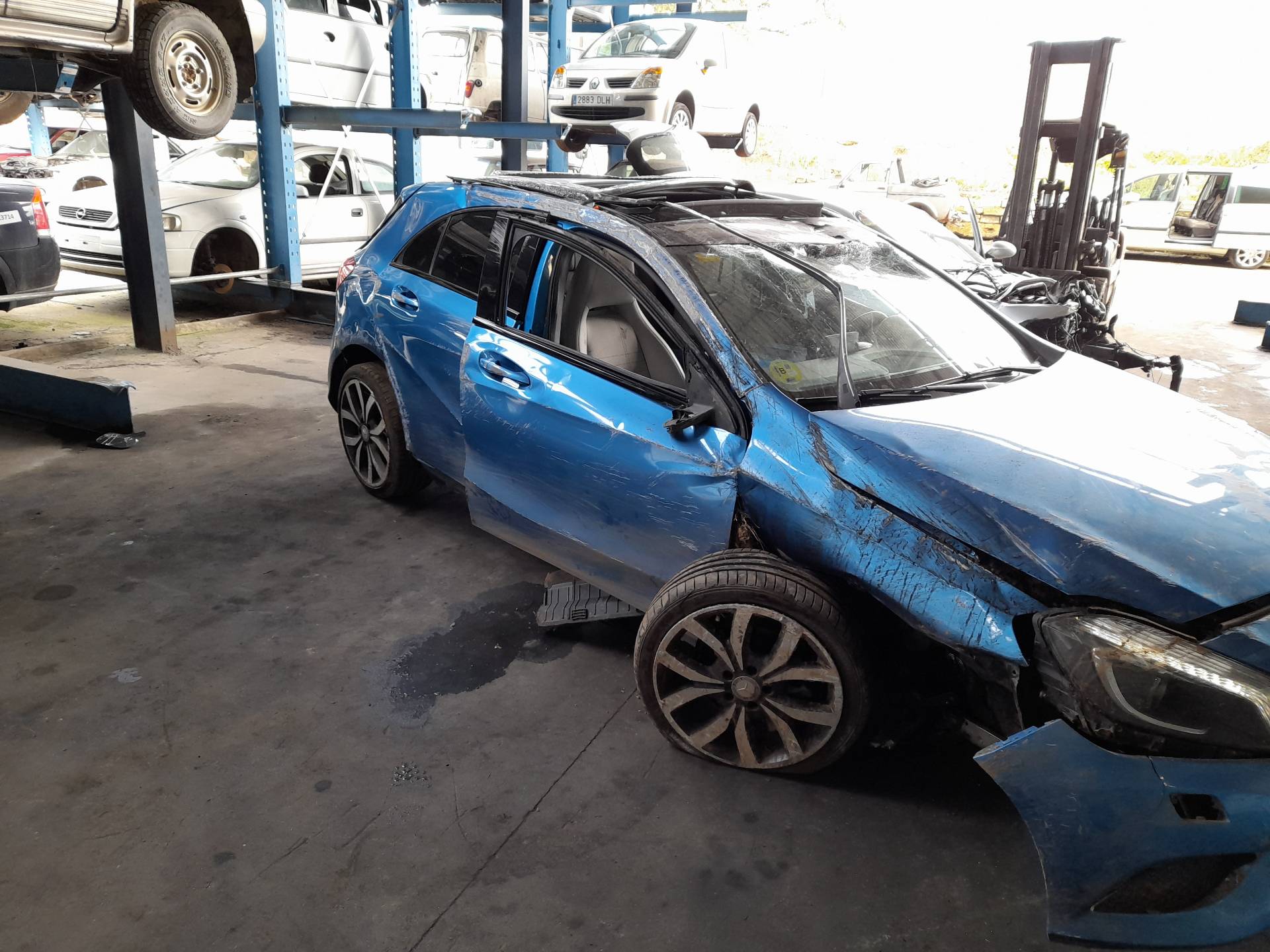 MERCEDES-BENZ A-Class W176 (2012-2018) Comutator de control geam ușă  dreapta spate A2049058102, 10075074, 10023289 18998226