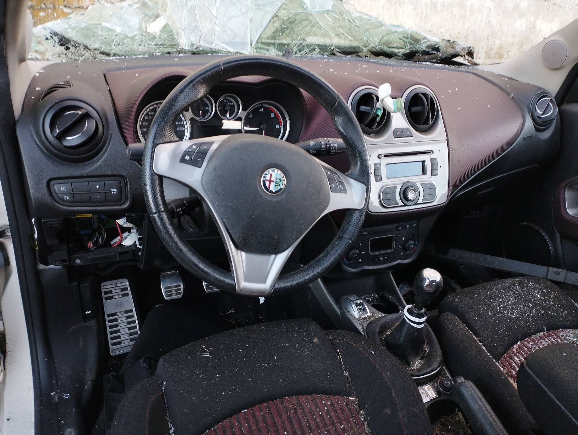 ALFA ROMEO MiTo 955 (2008-2020) Стеклоочистители спереди 05166, AS12U, VALEO 19219593