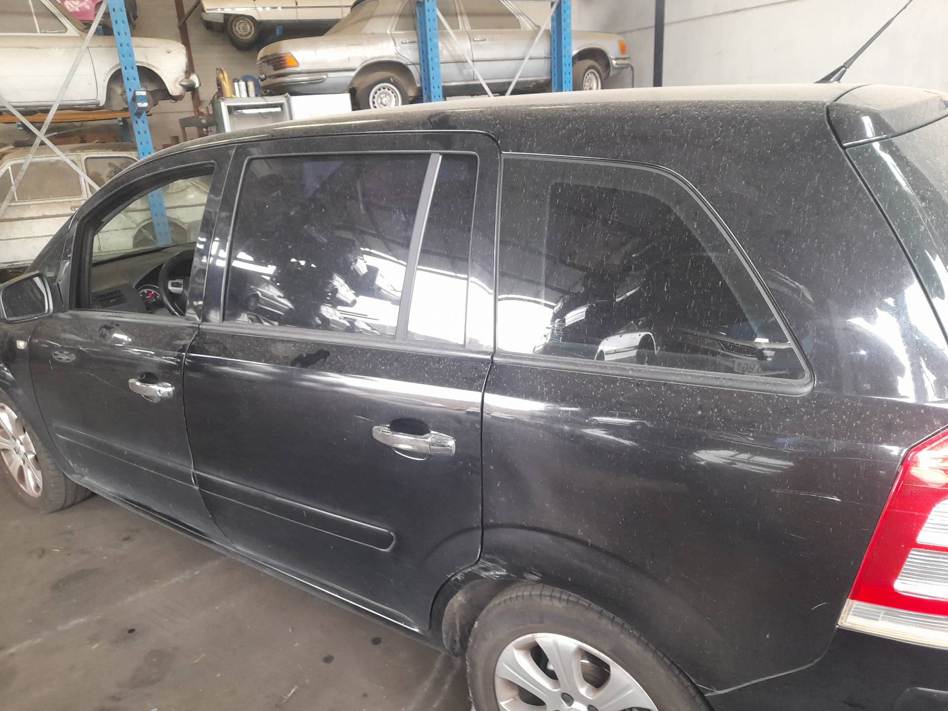 OPEL Zafira B (2005-2010) Priekinių kairių durų stiklo pakelėjas 994886101,994886-101,6PINES 19179047