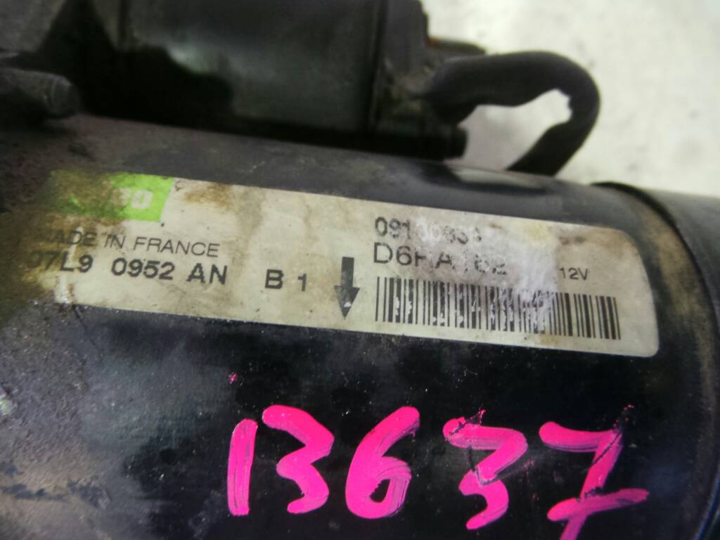 OPEL Astra H (2004-2014) Starter Motor VALEOD6RA162 24579922