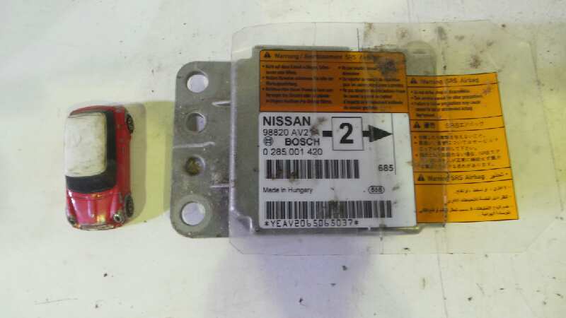 NISSAN Primera P12 (2001-2008) SRS Control Unit 98820AV21A, 0285001420 19132333