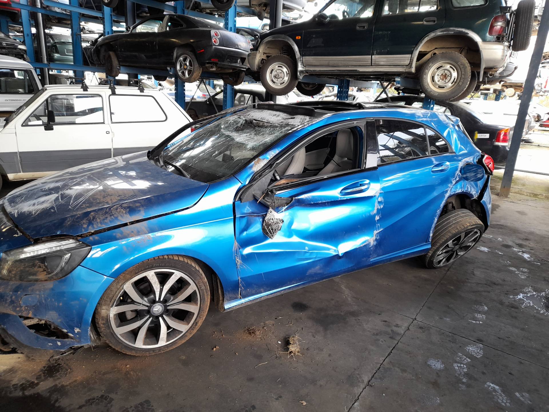 MERCEDES-BENZ A-Class W176 (2012-2018) Рулевой механизм A2464602316,A2464602316Q05 18995094