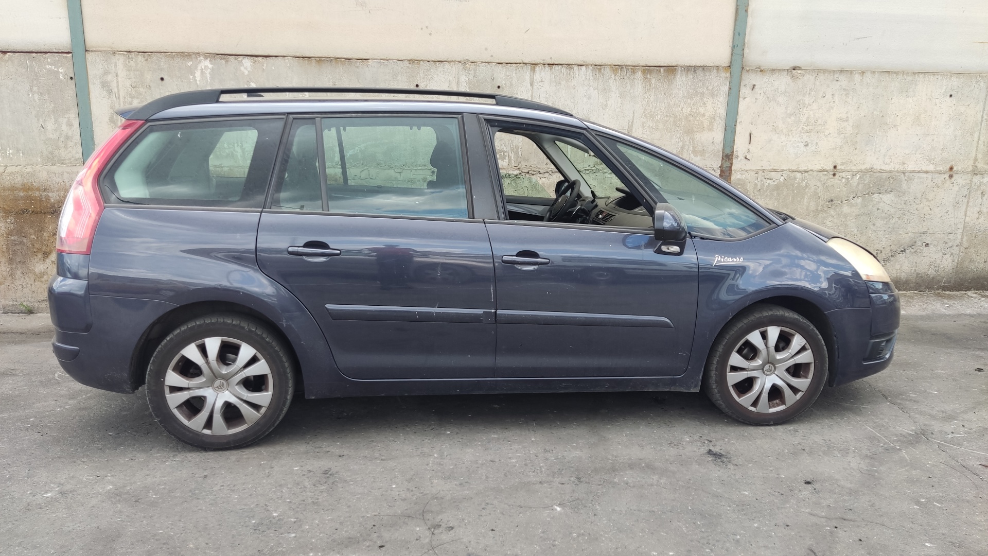 CITROËN C4 Picasso 1 generation (2006-2013) Наружная ручка задней левой двери 9680503580 20615969