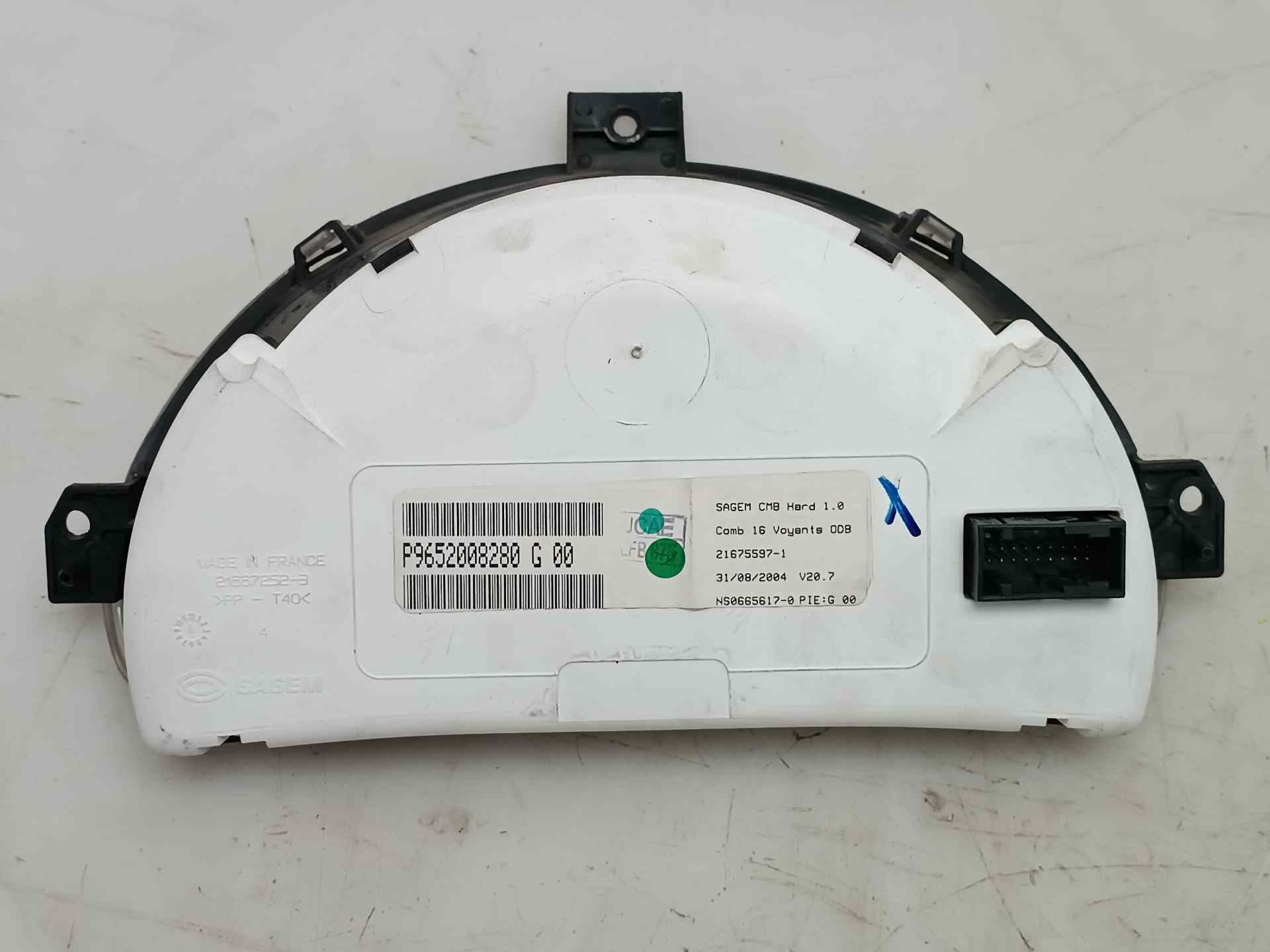 CHEVROLET Speedometer 9652008280, 9652008280, 216672523 25915584