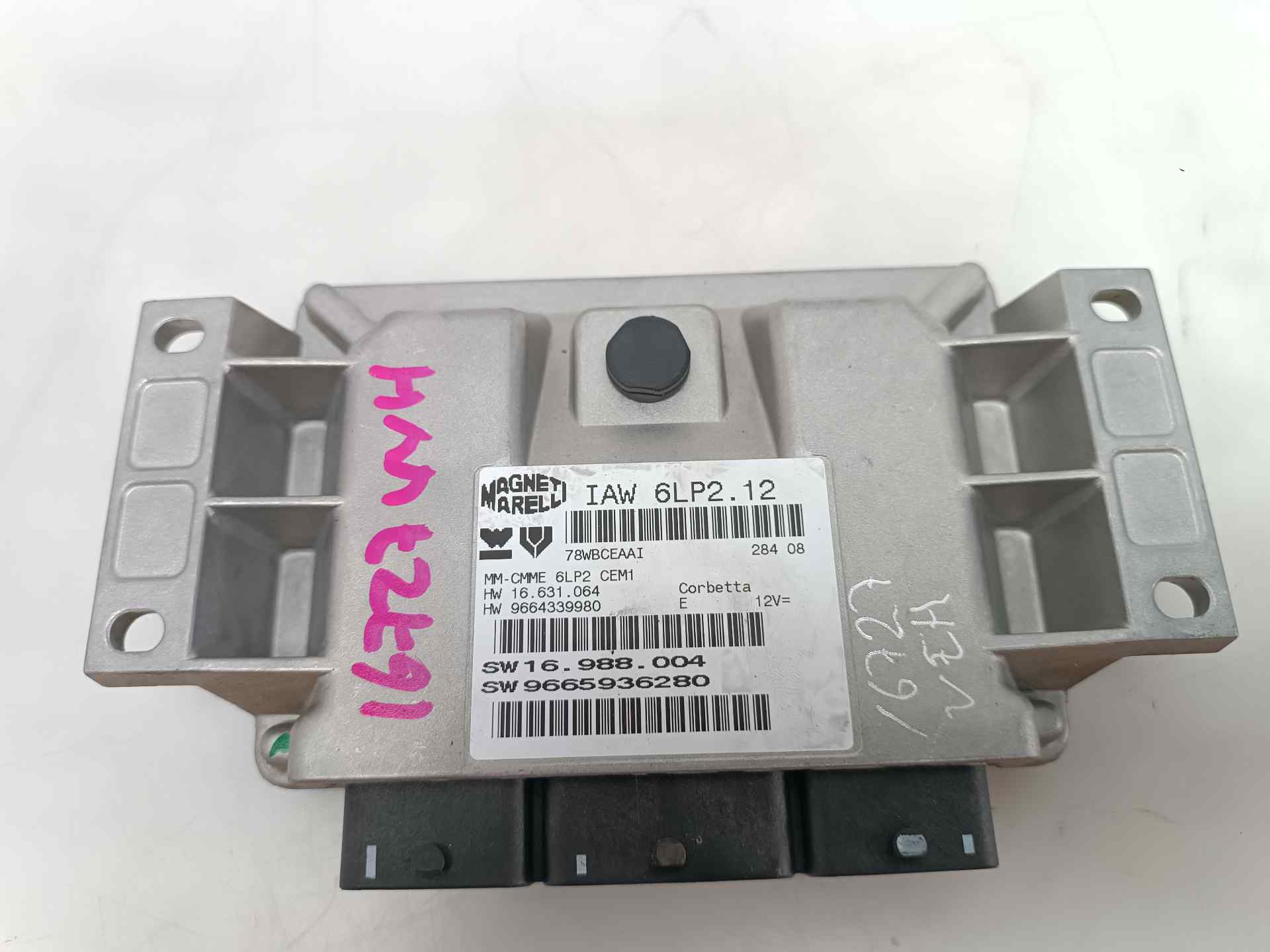 CITROËN C4 1 generation (2004-2011) Engine Control Unit ECU 9664339980 25791416