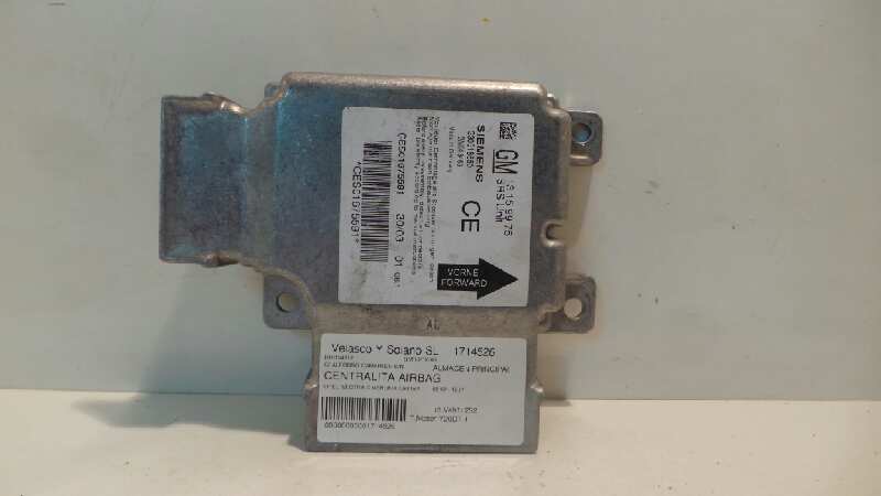 OPEL Vectra C (2002-2005) SRS Control Unit 13159975,330518650,13159975 18989620