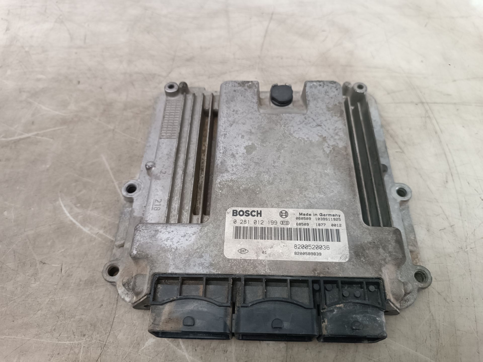 RENAULT Laguna 2 generation (2001-2007) Engine Control Unit ECU 8200520036 25706366