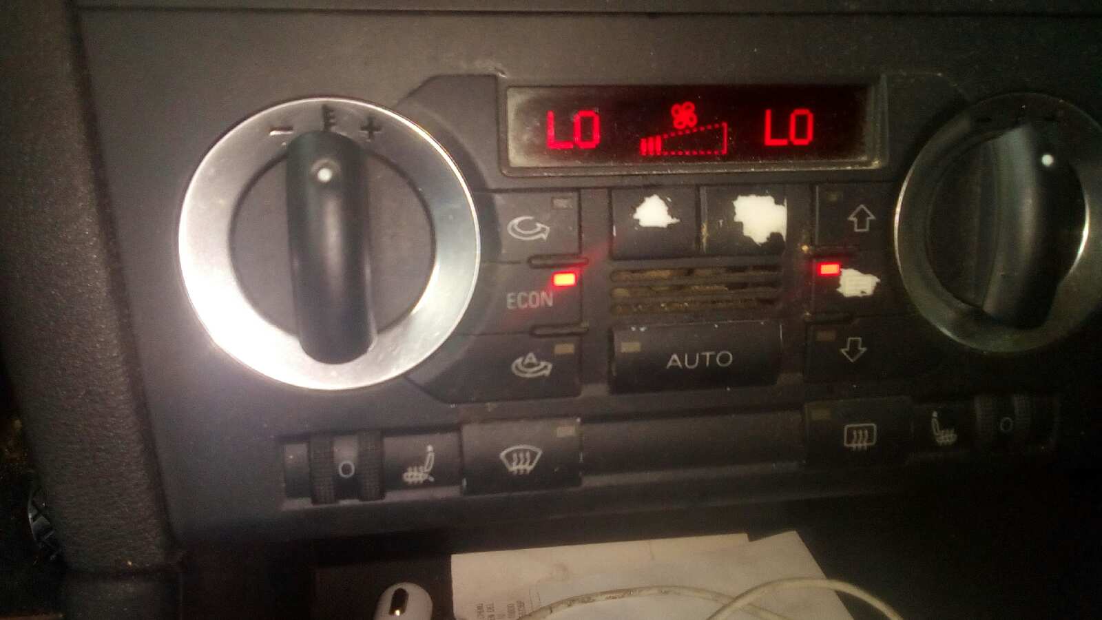 AUDI A2 8Z (1999-2005) Climate  Control Unit 8P0820043E 19112878