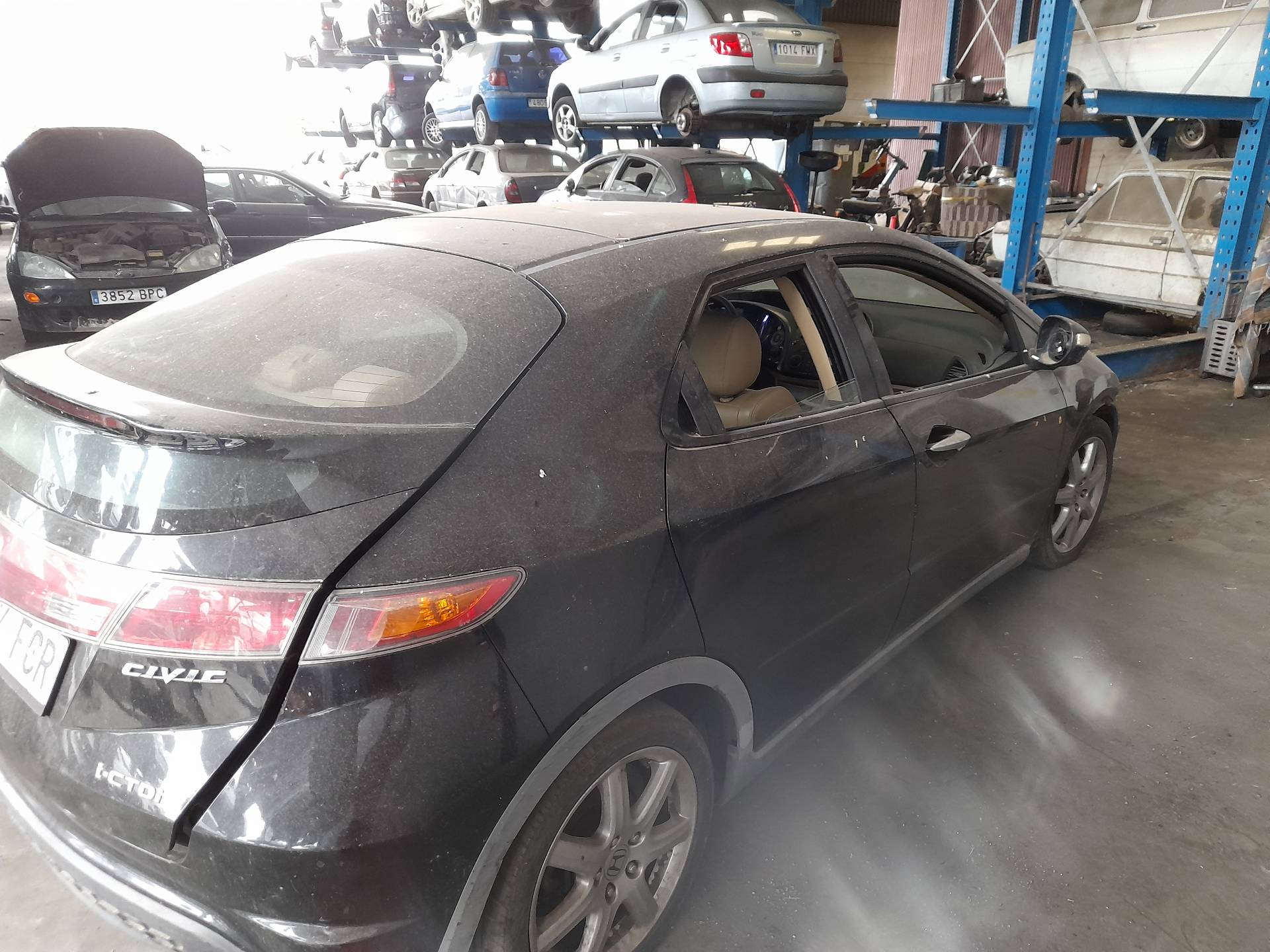 HONDA Civic 8 generation (2005-2012) Feltöltőlevegő-hűtőrács 1271002450, DENSO 19174687