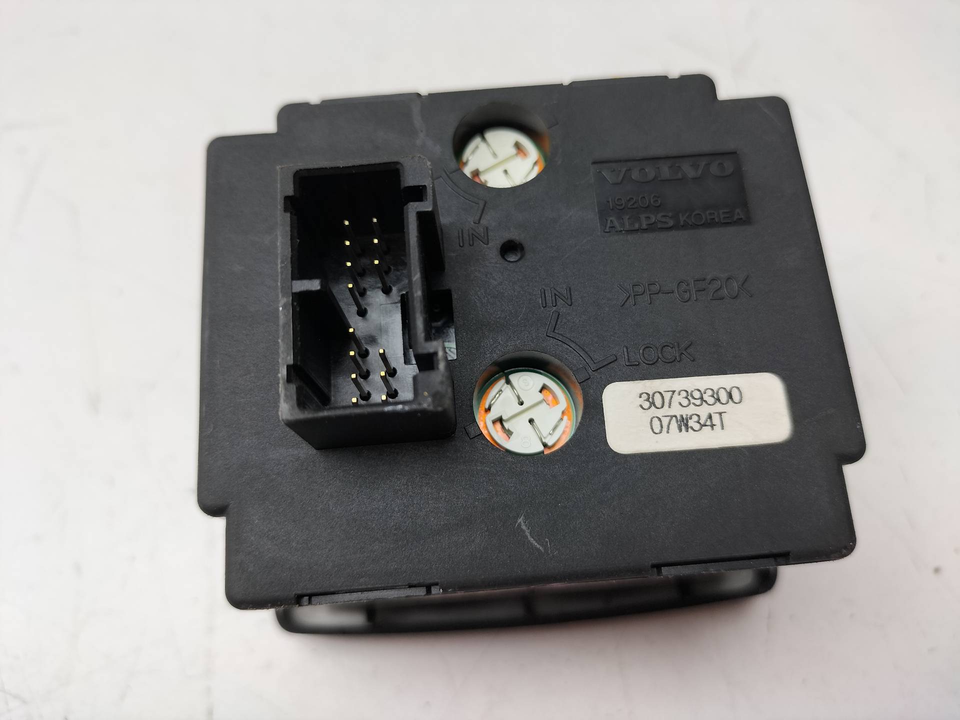 VOLVO S40 2 generation (2004-2012) Headlight Switch Control Unit 30739300 20941926