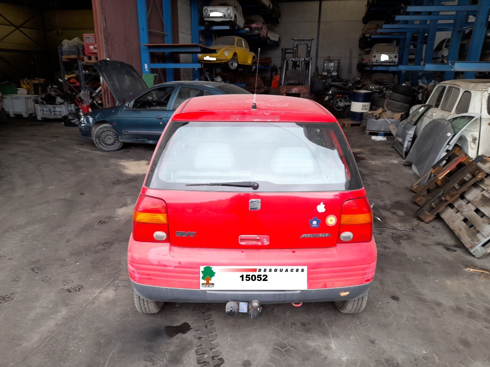 SEAT Arosa 6H (1997-2004) Bal első ajtó zárja 8PINES 19018726