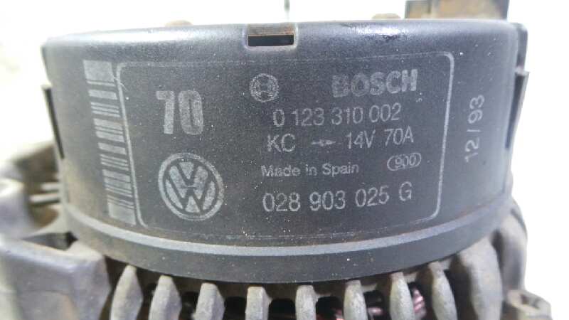 VOLKSWAGEN Golf 3 generation (1991-1998) Alternator 028903025G, 0123310002, 028903025 18943728