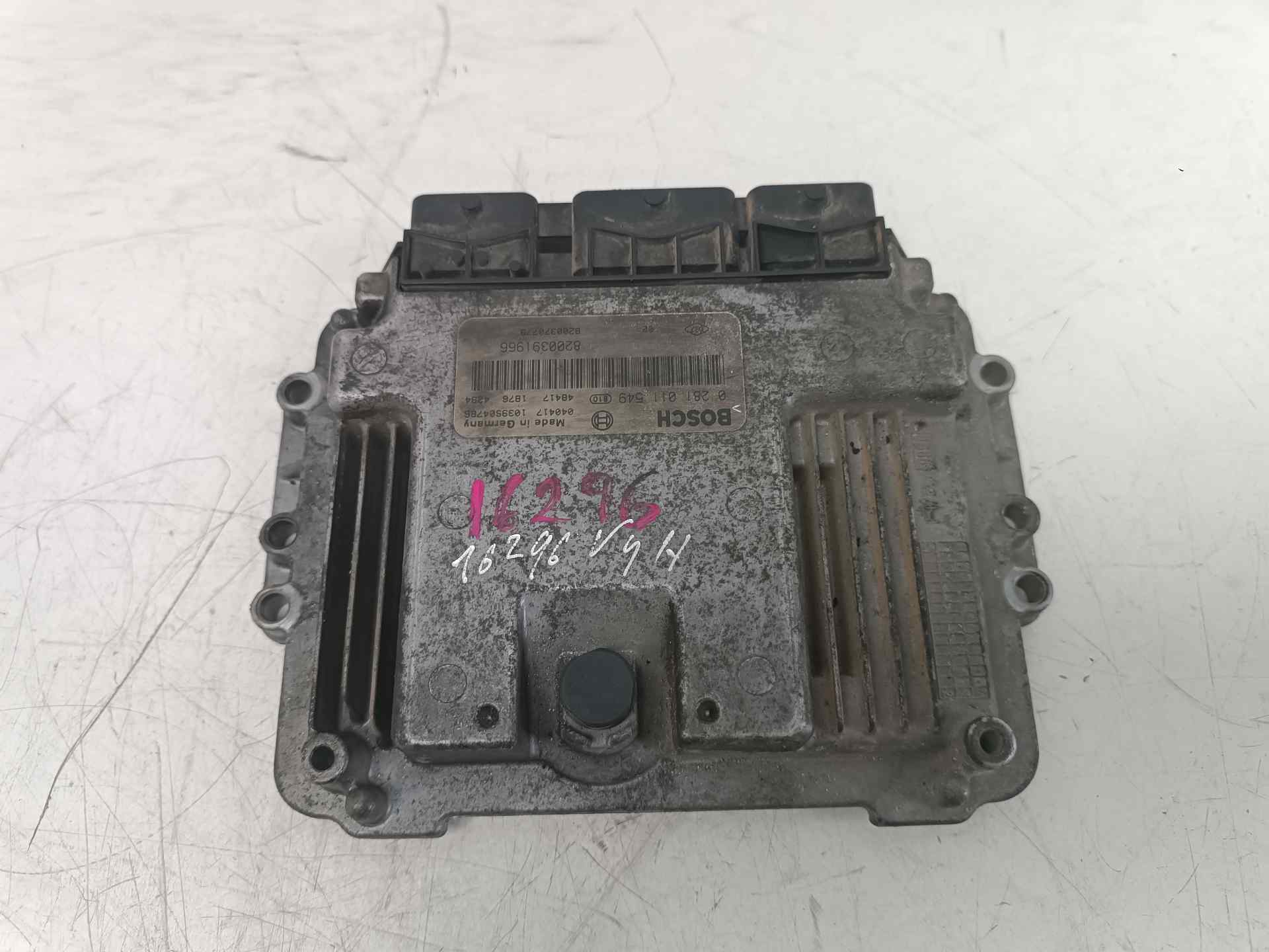 RENAULT Megane 2 generation (2002-2012) Motora vadības bloks 8200370779, 8200370779, 8200391966 24583211