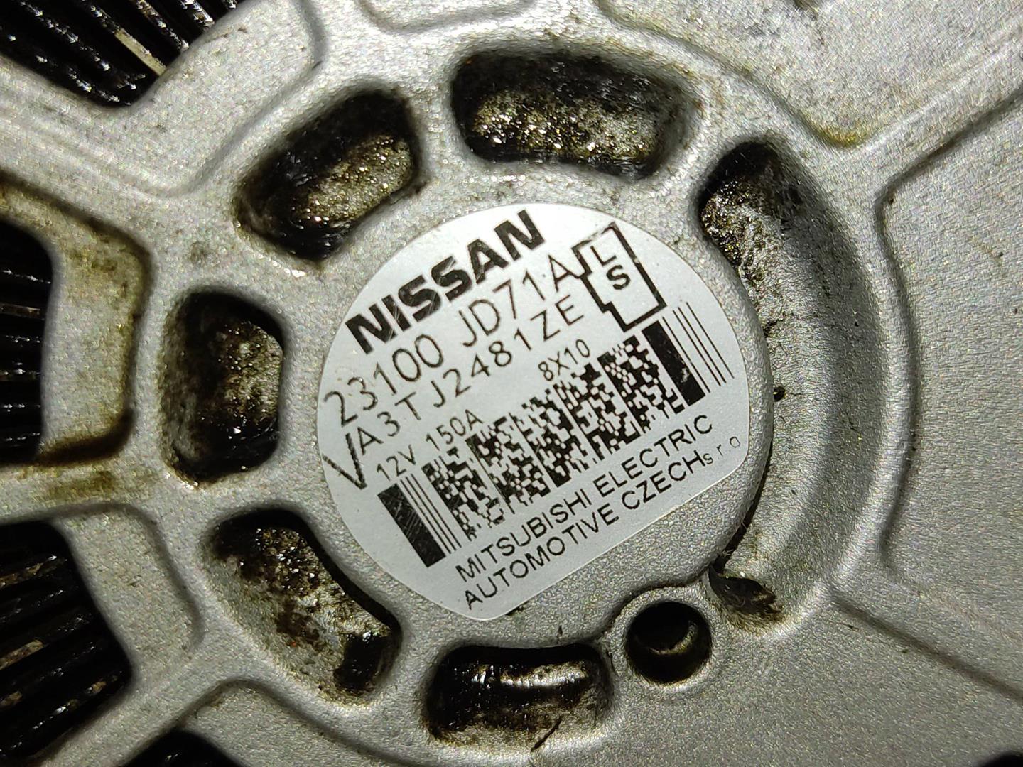 NISSAN Qashqai 1 generation (2007-2014) Генератор 23100JD71A 19173346