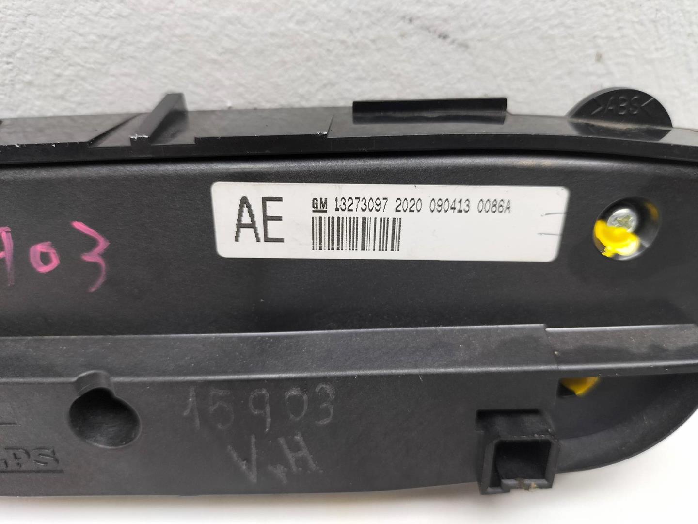 MERCEDES-BENZ Insignia A (2008-2016) Climate  Control Unit 13273097 19201213