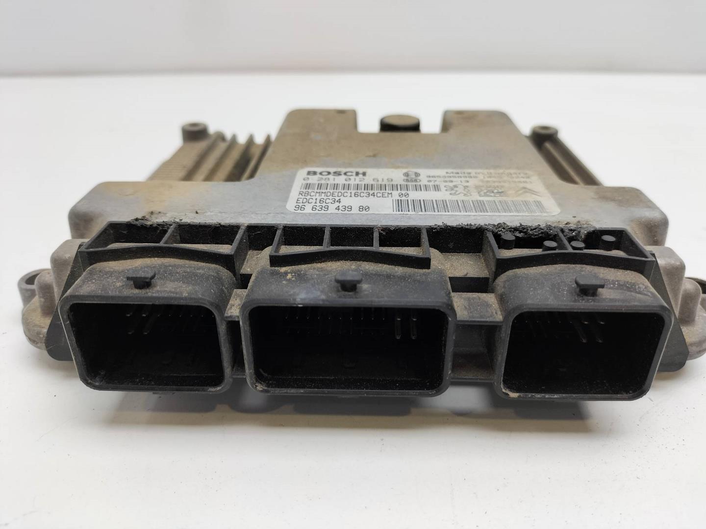 PEUGEOT Partner 2 generation (2008-2023) Engine Control Unit ECU 9663943980,0281012619 19194860