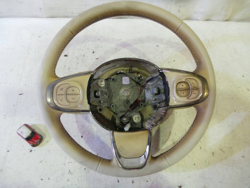 FIAT 500 (312_) (2007-present) Steering Wheel 755807903461, 735633755, 34211908F 24578520