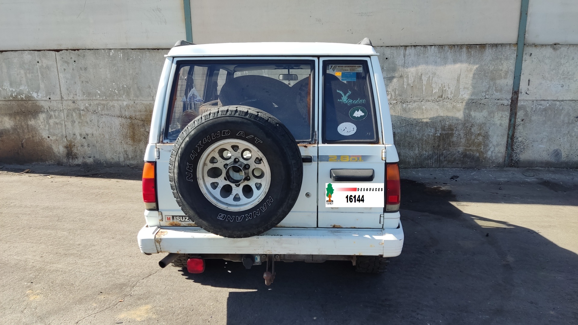 ISUZU Trooper Alte piese ale carcasei AUTOMATICO 19232489