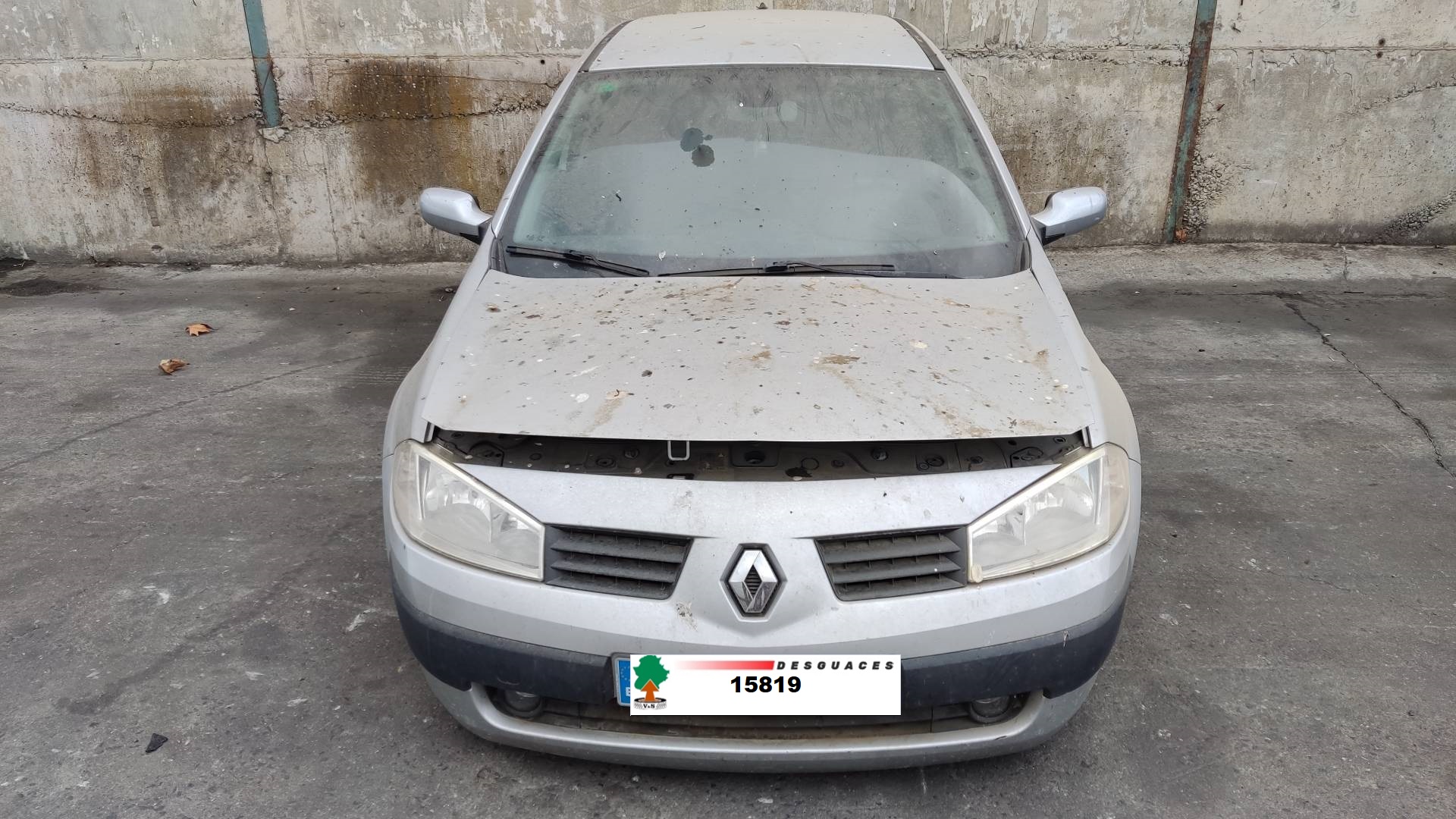 RENAULT Megane 2 generation (2002-2012) Priekšējais labais miglas lukturis 89210094, 89210094, VALEO 19027970