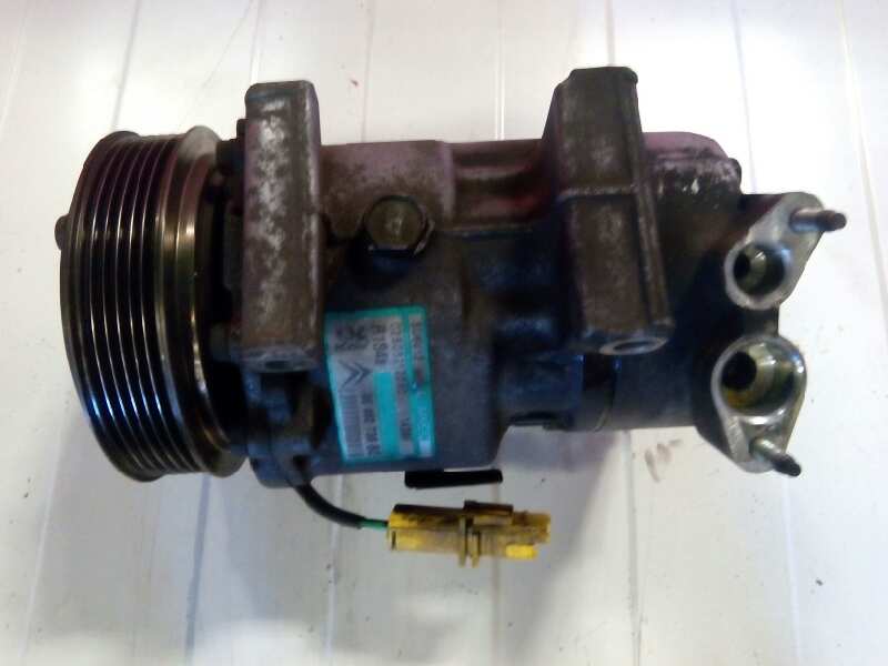 PEUGEOT 206 1 generation (1998-2009) Air Condition Pump 9646273880, 1438F, SANDENSD6V12 21337515