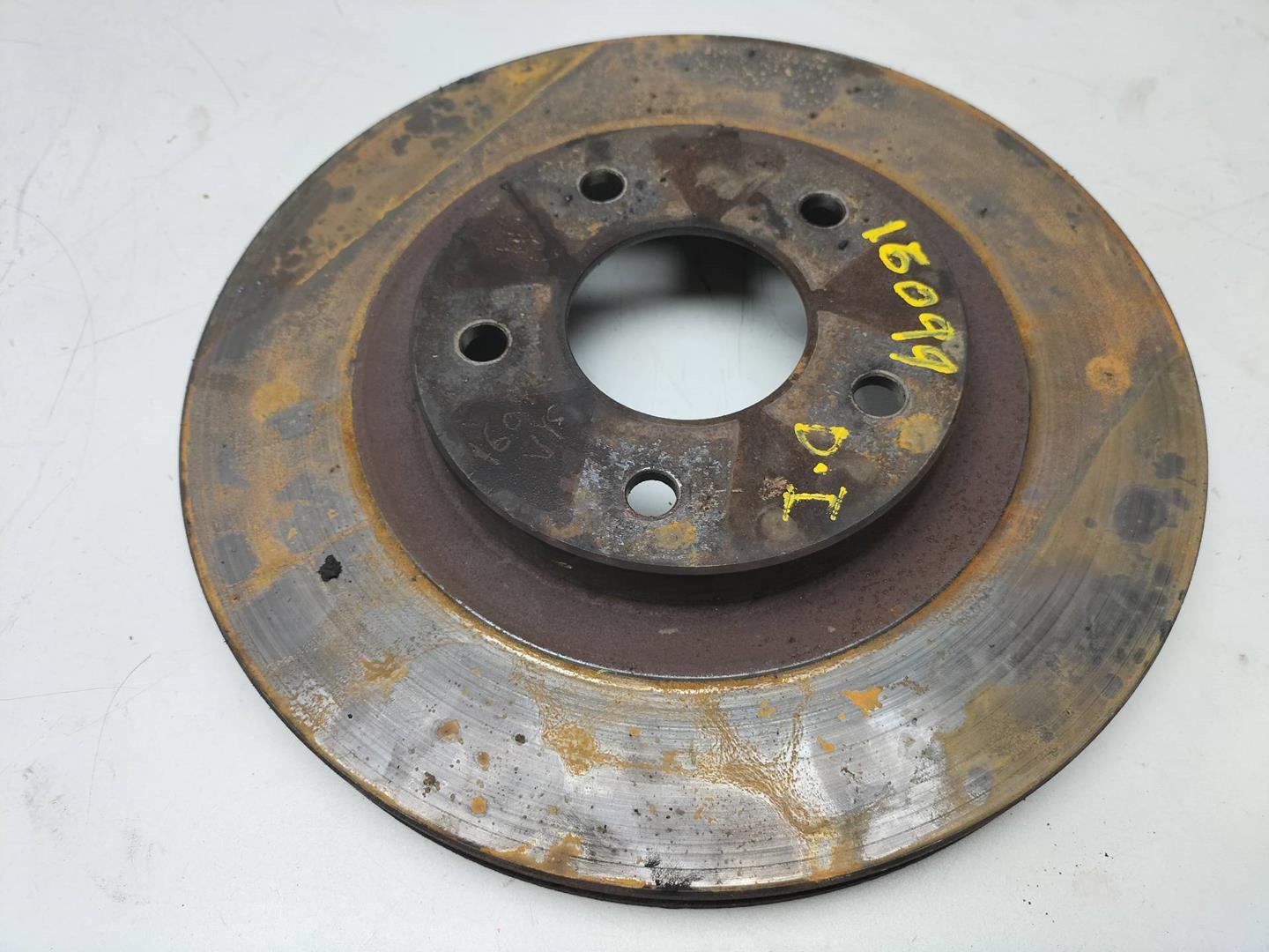 DODGE X-Trail T31 (2007-2014) Front Right Brake Disc IZQUIERDO 19208715