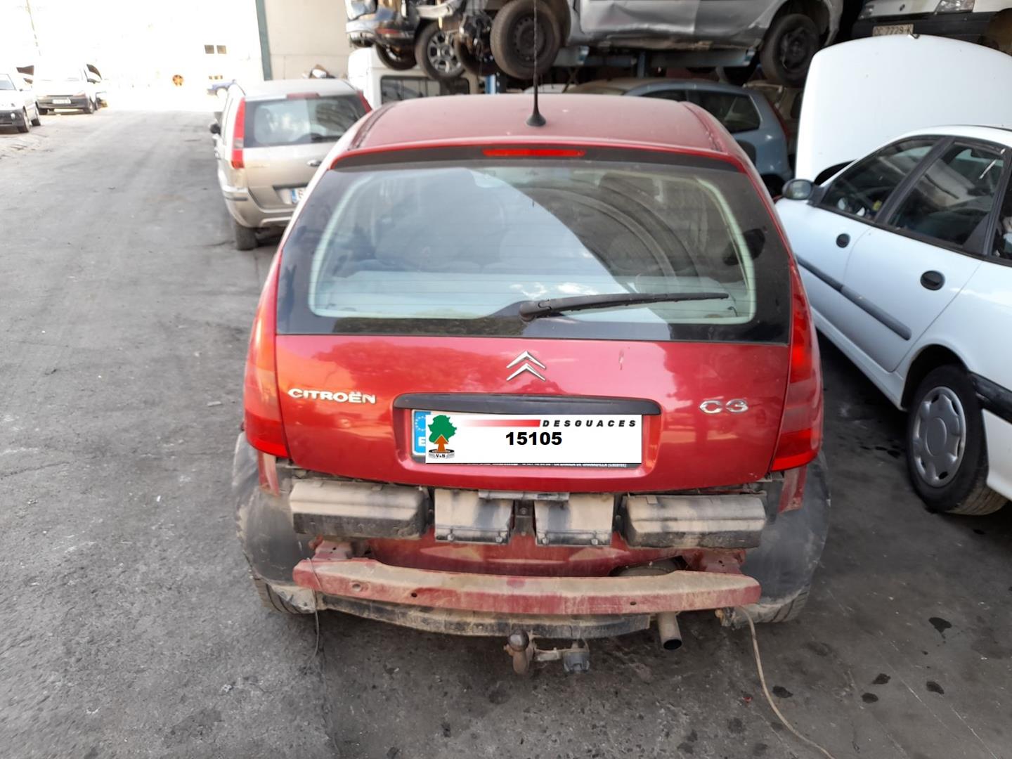 CITROËN C3 1 generation (2002-2010) Priekinis kairys pusašis 9650624280, 21ESTRIAS 19218273