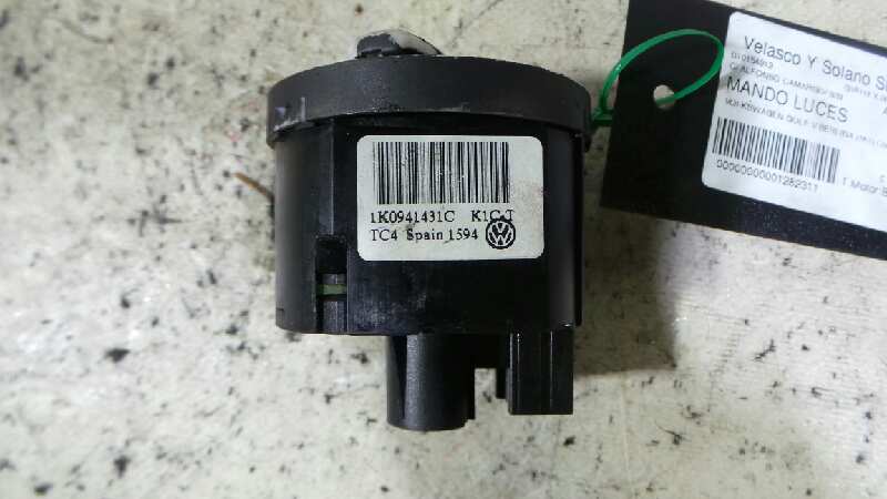 VOLKSWAGEN Golf 5 generation (2003-2009) Headlight Switch Control Unit 1K0941431C 18875500