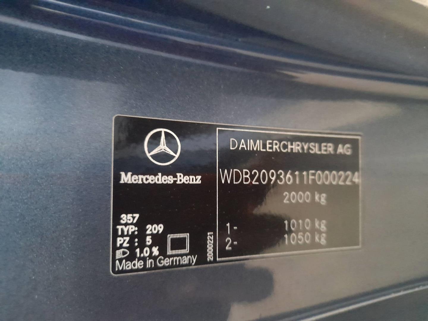 MERCEDES-BENZ CLK AMG GTR C297 (1997-1999) Galinis reduktorius A2033510008, A2033510205 19169097