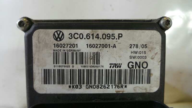 VOLKSWAGEN Passat B6 (2005-2010) Pompe ABS 3C0614095P, Y40209932, K03GN08262176R 19078890