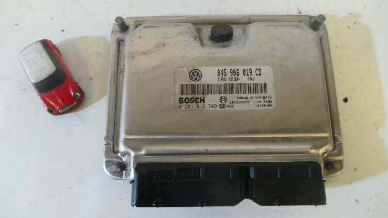 SKODA Fabia 6Y (1999-2007) Motorkontrolenhed ECU 0281012749 19101513