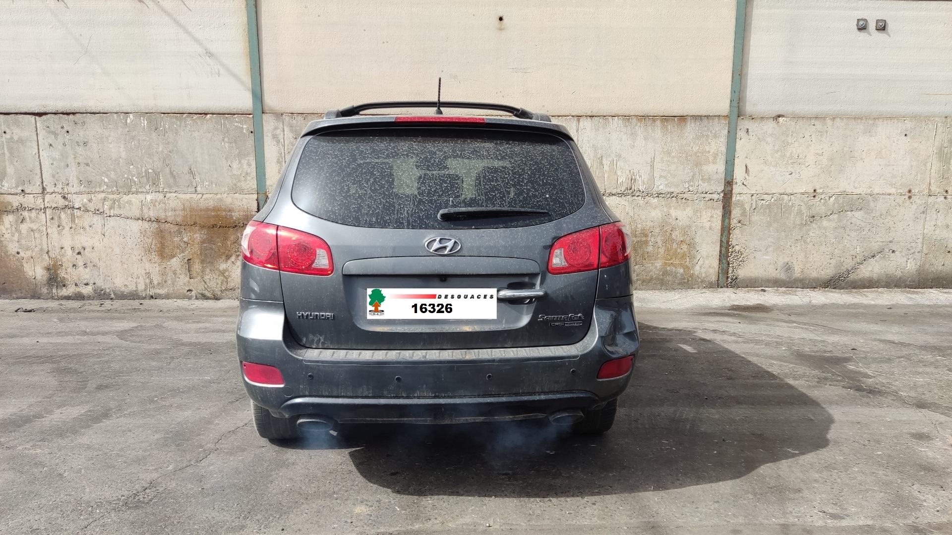 HYUNDAI Santa Fe CM (2006-2013) Poignée extérieure de porte arrière droite 24581379