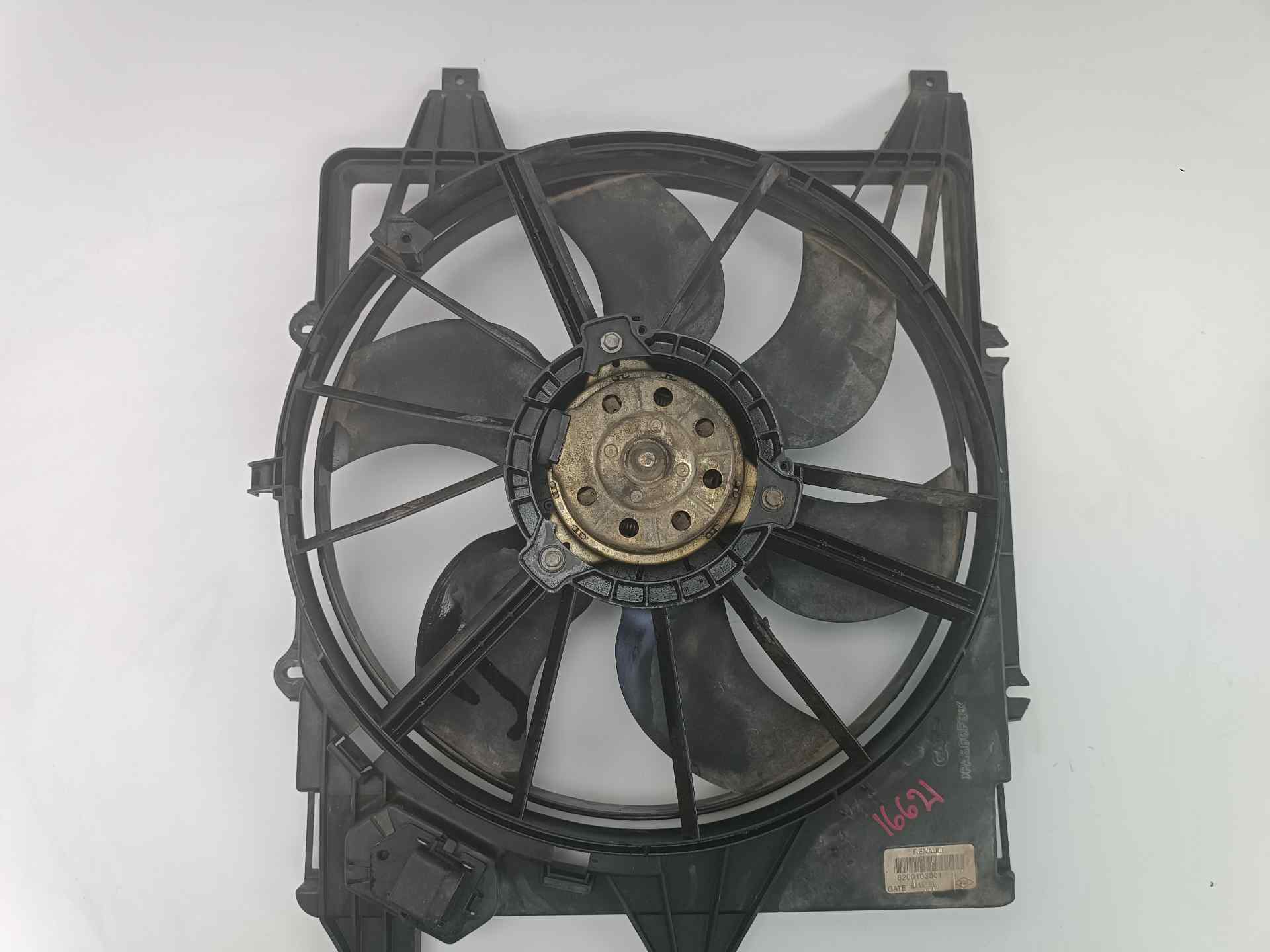 RENAULT Kangoo 1 generation (1998-2009) Difūzoriaus ventiliatorius 8200103801, 8200103801, 5020233 24583701