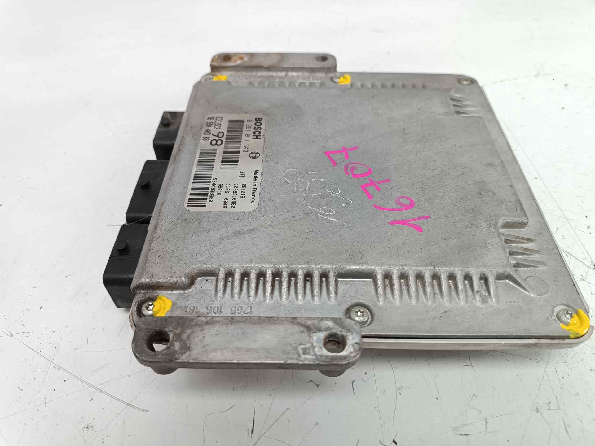 PEUGEOT Expert 1 generation (1996-2007) Motorkontrolenhed ECU 9659440380,1660144 23766910