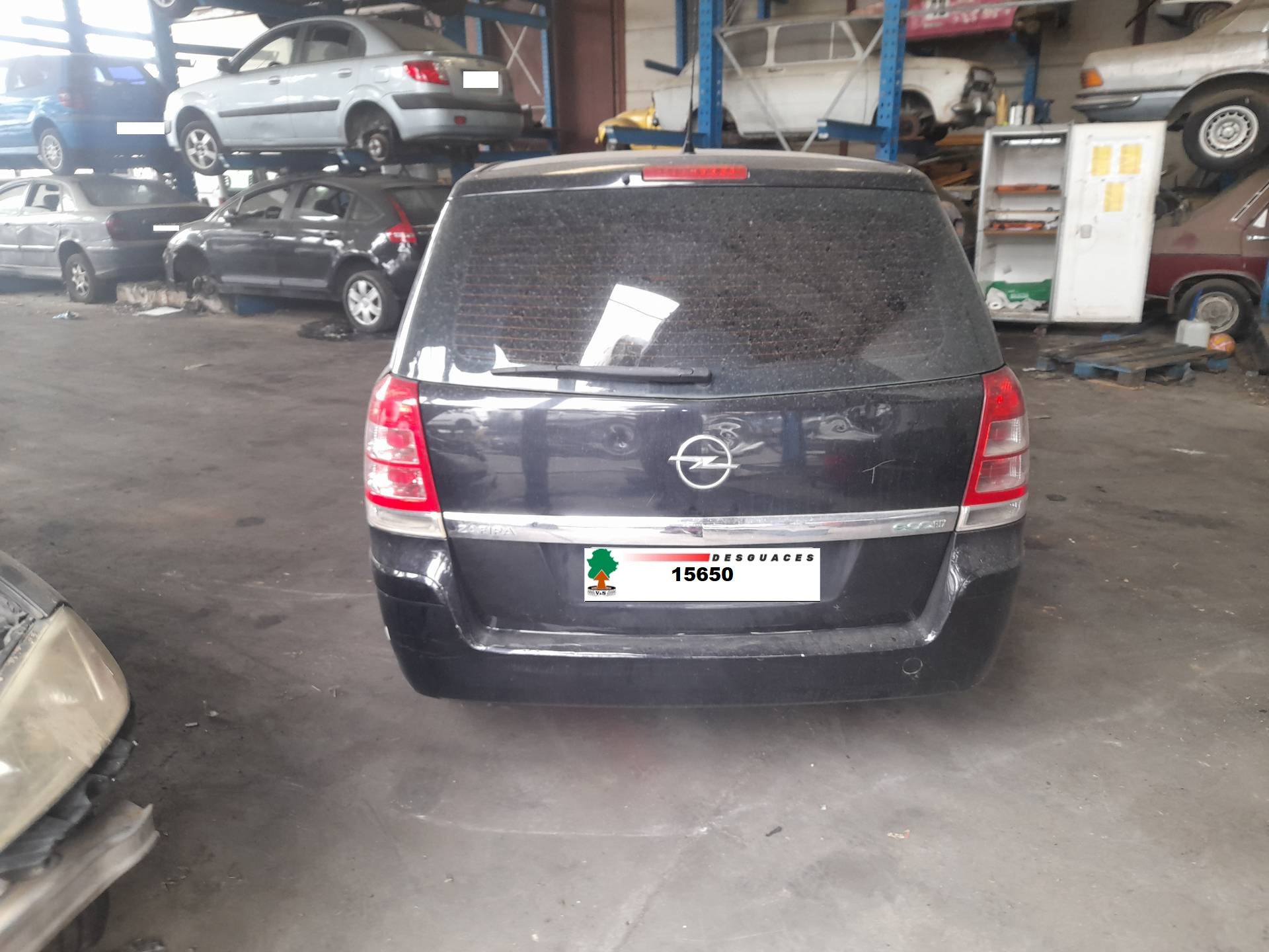 OPEL Zafira B (2005-2010) Рулевой механизм 13182345 19175298