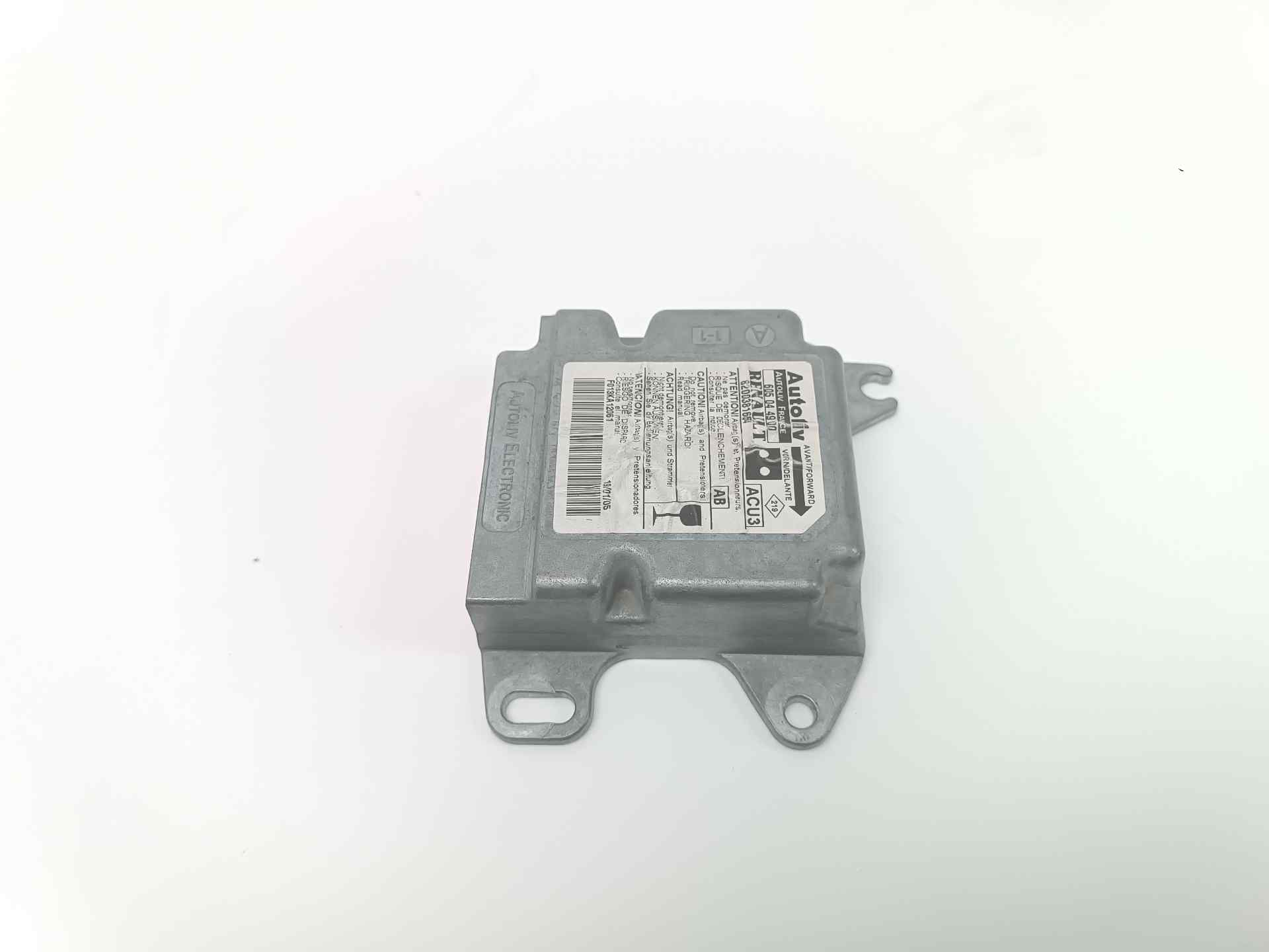 MERCEDES-BENZ Kangoo 1 generation (1998-2009) Unitate de control SRS 8200381654, 8200381654 24583678